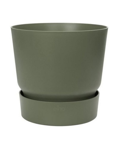 Pot rond Elho Greenville de 39 x 36,8 cm en Vert, Décoratif et Durable.
