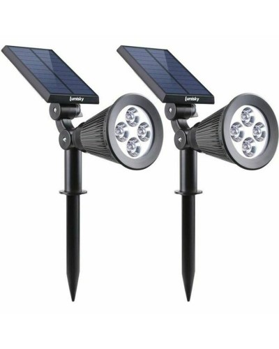 Schijnwerper op zonne-energie Lumisky 3760119732779 Aanpasbaar 2 in 1 (2 Stuks)