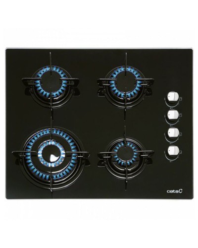 Cata Placa de Cocina a Gas 60cm - 4 Quemadores Acero Inoxidable - Cocina de Gas
