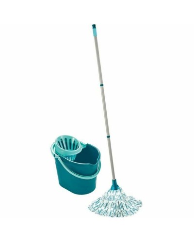 Leifheit Classic Mop Set Eimer und Mopp: Effiziente Reinigung für Böden

