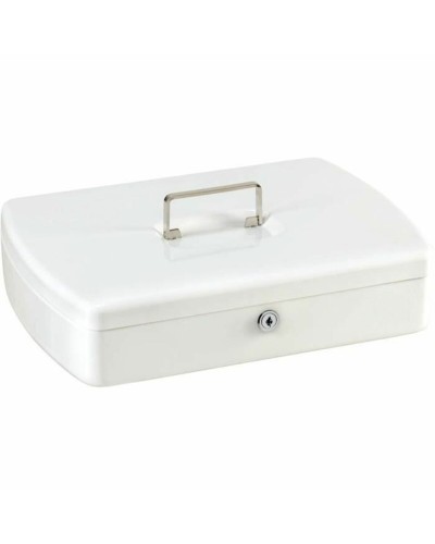 Burg-Wachter ZK 2307 EURO: Cassetta di raccolta per posta, colore bianco, dimensioni esterne: 270 x 375 x 88 mm