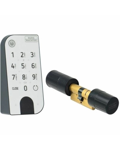 Cadenas à combinaison Burg-Wächter Home 5001, résistant aux intempéries, pour l'intérieur et l'extérieur.
