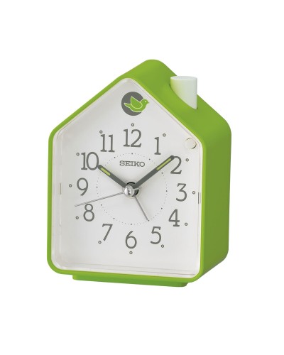 Seiko Despertador Analógico Verde QHP010M
