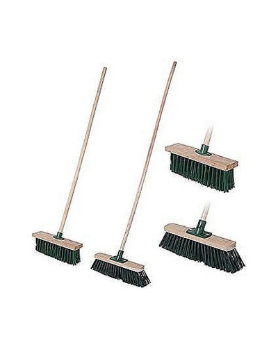 Brosse de jardin Progarden pour extérieur, résistante et avec des poils rigides.
