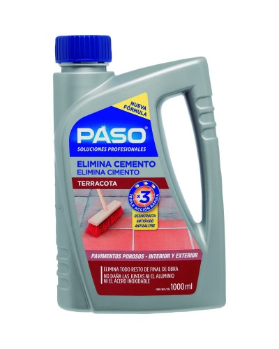 Solvente Paso Terracotta 1L per togliere tracce di cemento