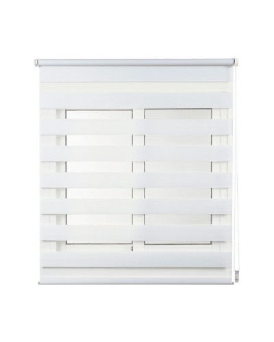 Rolgordijn Stor Planet Clip&Fix Night&Day Wit (120 x 180 cm)