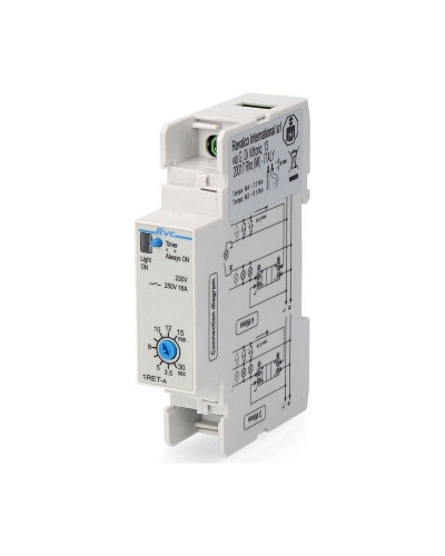 Timer per scale Revalco Sassin 230 V 16 A: illuminazione temporizzata per ingressi sicuri