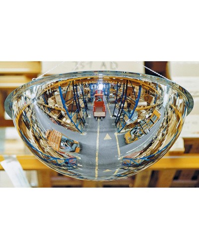 Miroir Panoramique à 360 Degrés de 60 cm | Parfait pour Chambre et Salle de Bain
