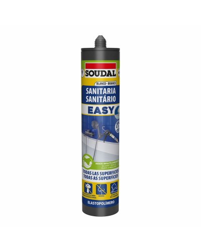 Förseglare Soudal Easy 158090 Bad Vit 290 ml