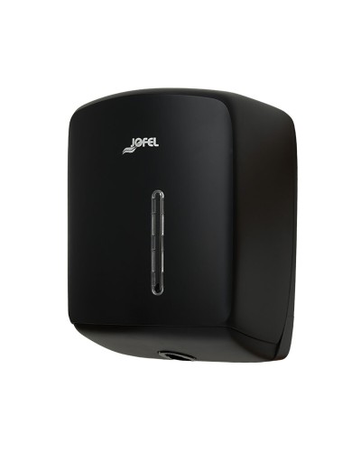 Jofel Mecha Timeless Papierhandtuchspender Schwarz, Praktisch und Elegant für Moderne Badezimmer
