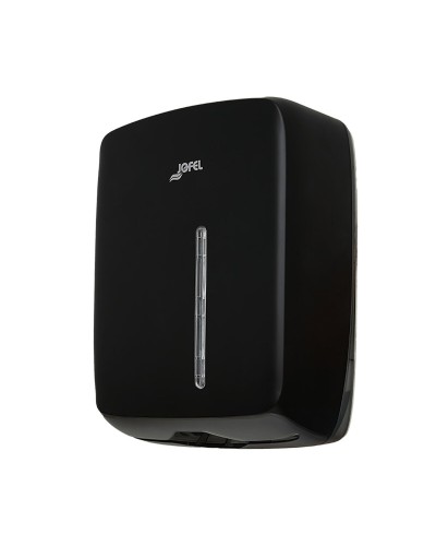 Jofel Timeless Dispenser per Cartaigienica Nero Zig-Zag