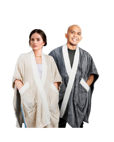 Deken met Mouwen Één maat