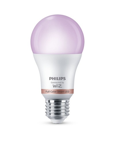 Philips Wiz Smart Bulb Color (8.5 W, E27, 806 lm, 2200-6500 K)
