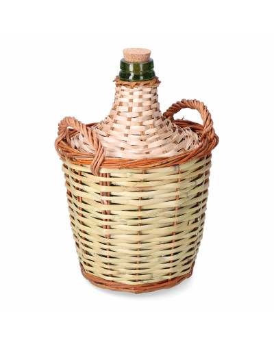 EDM Decorative Carafe, Woven Wicker, for Water or Beverages
