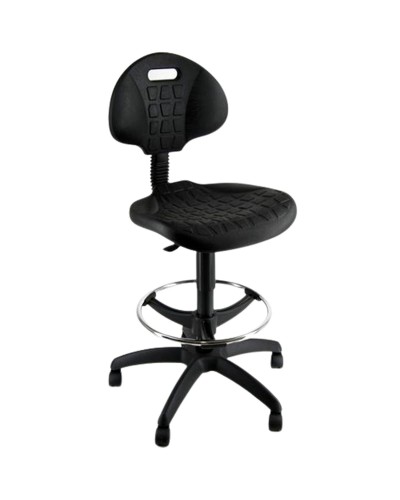 Taburete Unisit Esos E2, Negro, Soporte.
