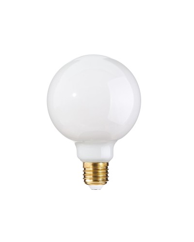 LED-lampa Vit E27 6W 8 x 8 x 12 cm