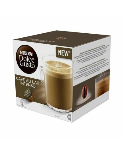Nescafé Dolce Gusto Café Au Lait Intenso, Capsule per Caffè, Confezione da 16