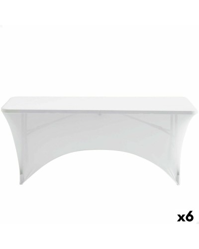 Alfombra de Juego Aktive Mesa Blanca con Vehículos y Autopista, 183 x 76 x 76 cm (Set de 6)
