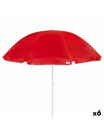 Sombrilla Aktive UV50, 2,2m de Poliéster, Estructura de Metal, Protección contra los Rayos UV
