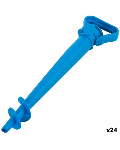 Parasolanker Aktive Strand Plastic 10 x 43 x 5,5 cm (24 Stuks)