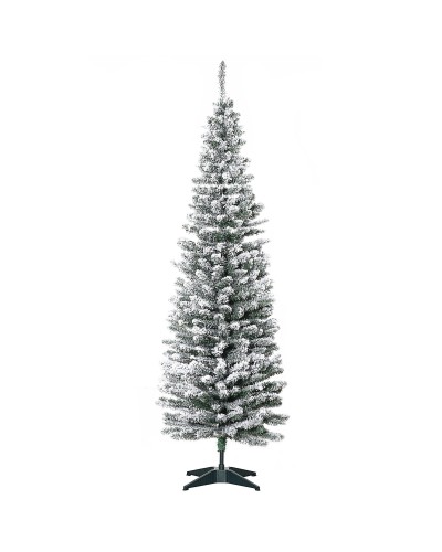 Snowy Artificial Christmas Tree 180cm 390 Branches Removable Base Christmas Decorations