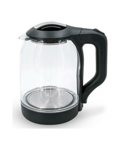 Waterkoker COMELEC 1,8 L 1500W Zwart Wit Roestvrij staal 1500 W 2200 W