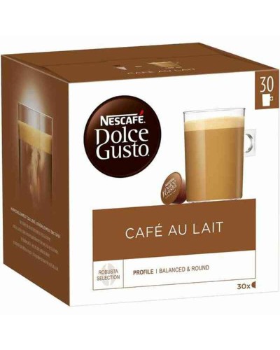 Nescafé Dolce Gusto Capsule Caffè Au Lait, Confezione da 30 Cialde