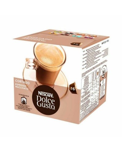 Nescafé Dolce Gusto Espresso Macchiato, Capsule per Caffè, Confezione da 16