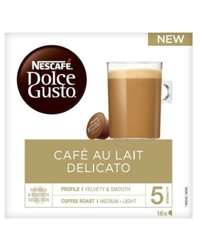 Koffiecapsules Nescafé Dolce Gusto Au Lait Delicato (16 uds)