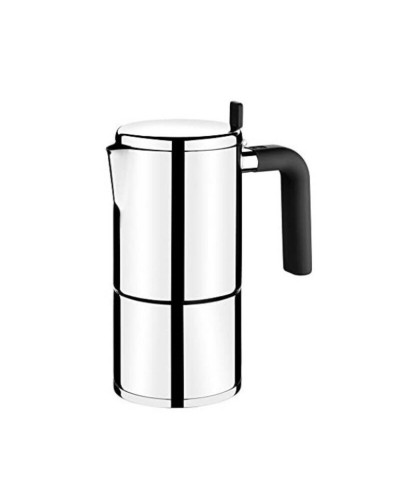 Cafetière Acier BRA A170402 - Italienne, Induction, 2 Tasses
