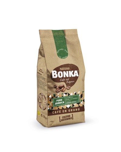 Bonka Arabica Coffee Beans | 500 g Pack | Arabica Blend for Delicate and Fragrant Notes
