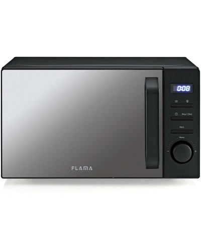 Flama Mikrowelle 20L Schwarz 700W - Einfaches und Schnelles Kochen
