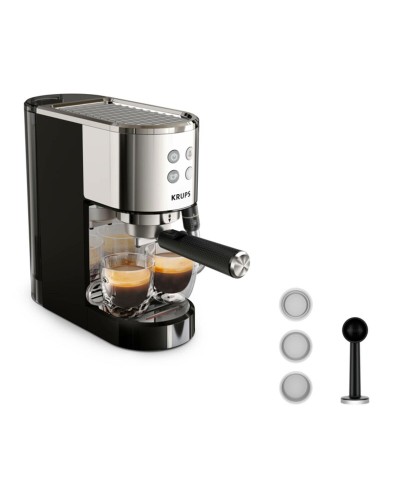 Manuaalinen pikakahvinkeitin Krups XP440C 1350 W Teräs