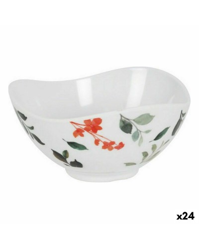 Snacksskål La Mediterránea Petunia Melamin Glans 11,5 x 11,5 x 6 cm (24 antal)
