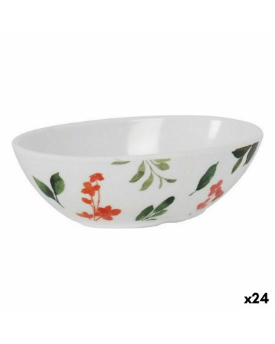 Snacksskål La Mediterránea Petunia Melamin Glans (24 antal)