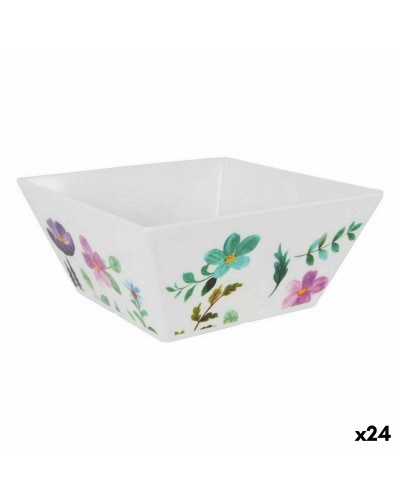 Aperitiefschaaltje La Mediterránea Sakura Melamine Helderheid 18 x 18 x 8 cm (24 Stuks)