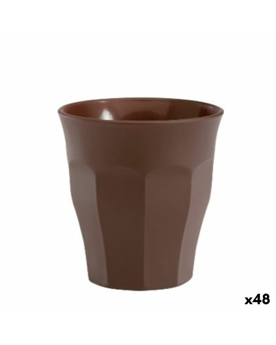 Duralex Picardie Braune Gläser 90 ml für den täglichen Gebrauch (48er-Set)
