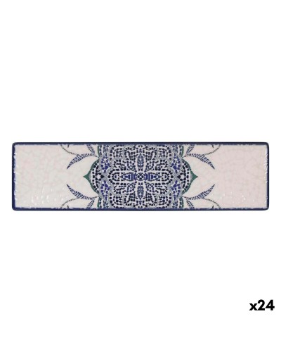 Bandeja de Horno Rectangular La Mediterránea Rosetta - 30 x 8 x 2 cm (Set de 24)

