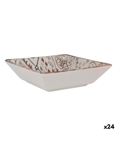 Saladekom La Mediterránea Grecia Porselein 18 x 18 x 5 cm (24 Stuks)