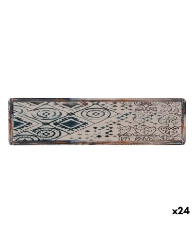 Rechteckige Porzellanform 30x8x2cm Griechenland - La Mediterránea (24 Stk.)
