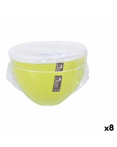 Salladsskål Kitchen Tropic   Grön Med lock 2 Delar (8 antal)