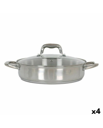 Casseruola Quttin 3,1 L con Coperchio in Vetro | Ideale per Cucinare e Servire