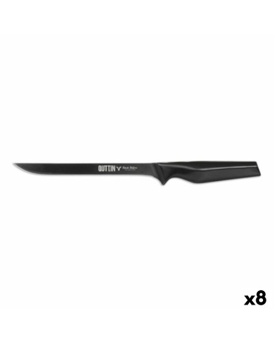 Coltello per Prosciutto Quttin Black Edition da 16 cm, Perfetto per Affettare Sottilmente