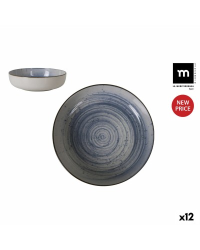Djup tallrik La Mediterránea Swirl Ø 18 cm (12 antal)