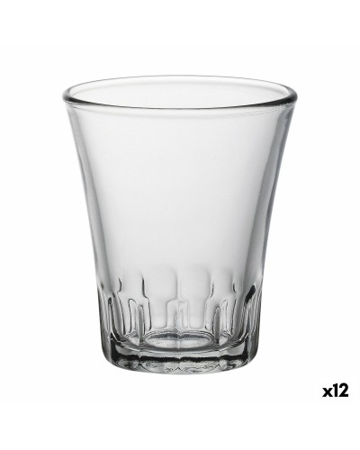 Verres à Liqueur Duralex Amalfi Transparents, Lot de 4 Pièces x 90 ml, Paquet de 12
