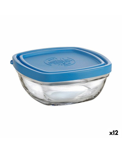 Lunchbox Quadratisch Duralex FreshBox Blau 300 ml (12 Stück)
