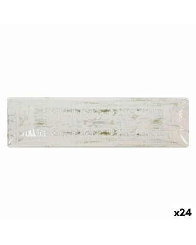 Bandeja Rectangular La Mediterránea Idris, 30x8x2cm, Set de 24
