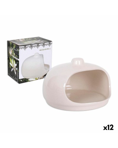 Sink Caddy Sponge Holder Dish Drainer 47566 (12pcs), 15x15x10cm, White
