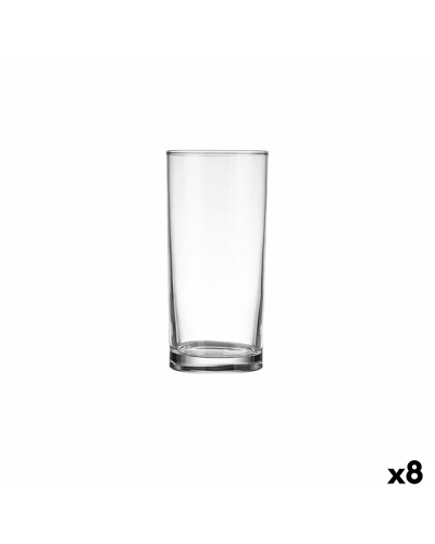 Verres LAV Liberty, 6 Pièces de 295 ml, Verre Transparent, Parfaits pour l'Eau, les Boissons et les Cocktails
