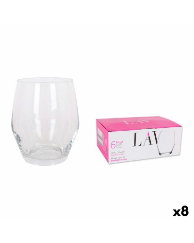 Set di 6 Bicchieri LAV (8 Pezzi) per Acqua e Bevande